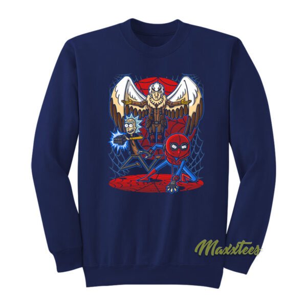 Rick and Morty Spider Man Sweatshirt