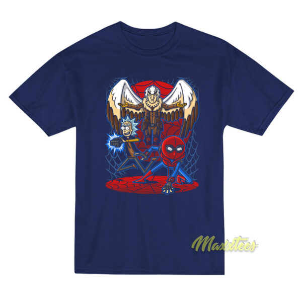 Rick and Morty Spider Man T-Shirt