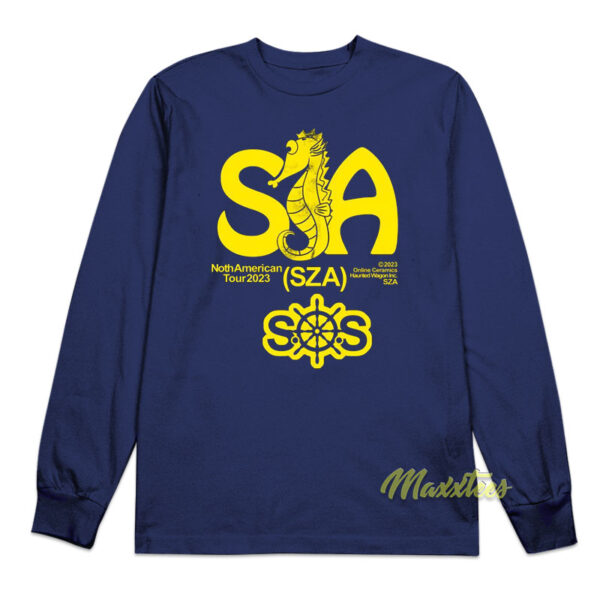 SZA SOS North American Tour Long Sleeve Shirt