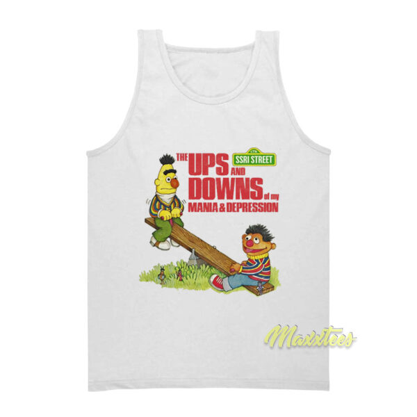 Sesame Street The Ups and Downs Of Mania Tank Top