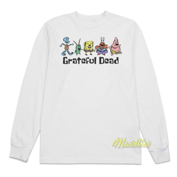 Spongebob Grateful Dead Bikini Long Sleeve Shirt