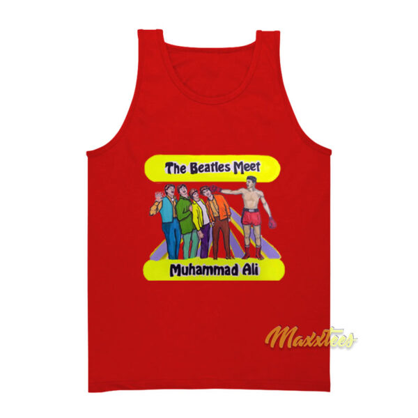 The Beatles and Muhammad Ali Tank Top