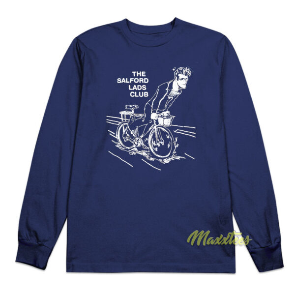 The Smiths Morrissey Salford Lads Club Long Sleeve Shirt