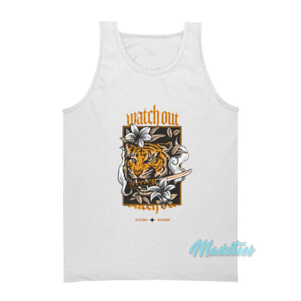 Tiger Sword Watch Out Tank Top