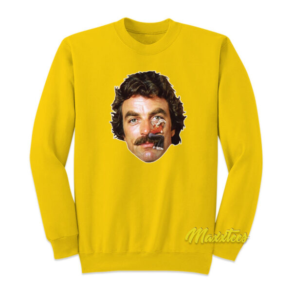 Tom Selleck Mustache Ride Sweatshirt
