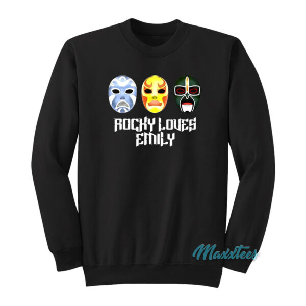 3 Ninjas Rocky Loves Emily Sweatshirt