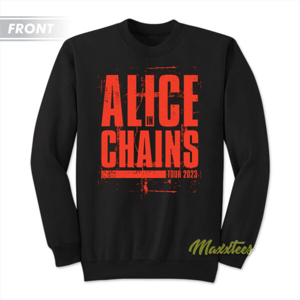 Alice In Chains Tour 2023 Sweatshirt