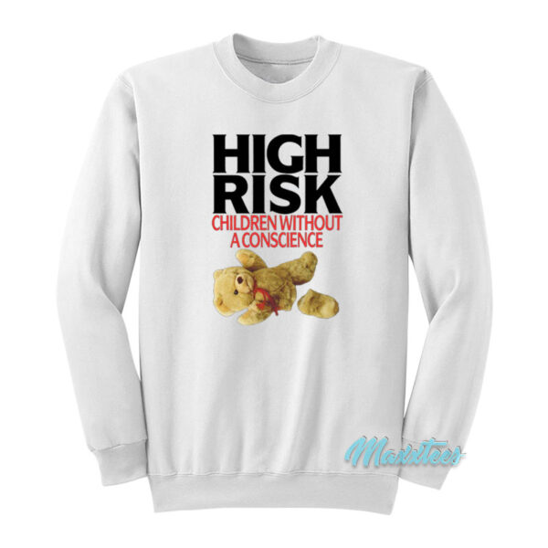 Asap Rocky High Risk Teddy Bear Sweatshirt