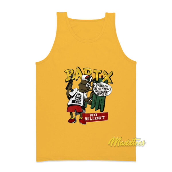 Bartx No Sellout Freedom By Any Means Tank Top