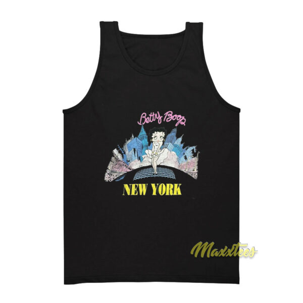 Betty Boop New York Travel Tank Top