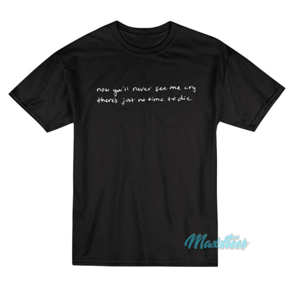 Black Top Big Billie Eilish Lyrics T-Shirt