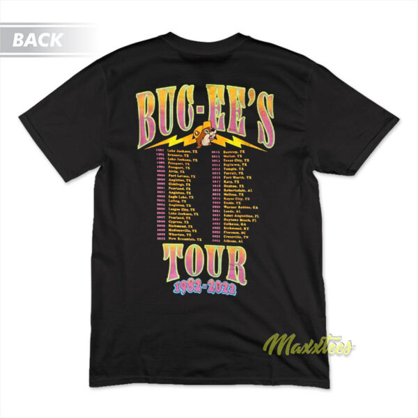 Buc-Ee's Beaver Believer 1982 Tour T-Shirt