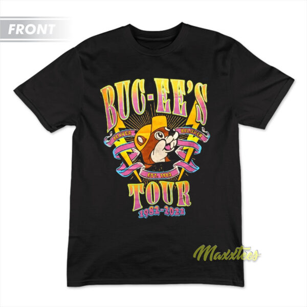 Buc-Ee's Beaver Believer 1982 Tour T-Shirt