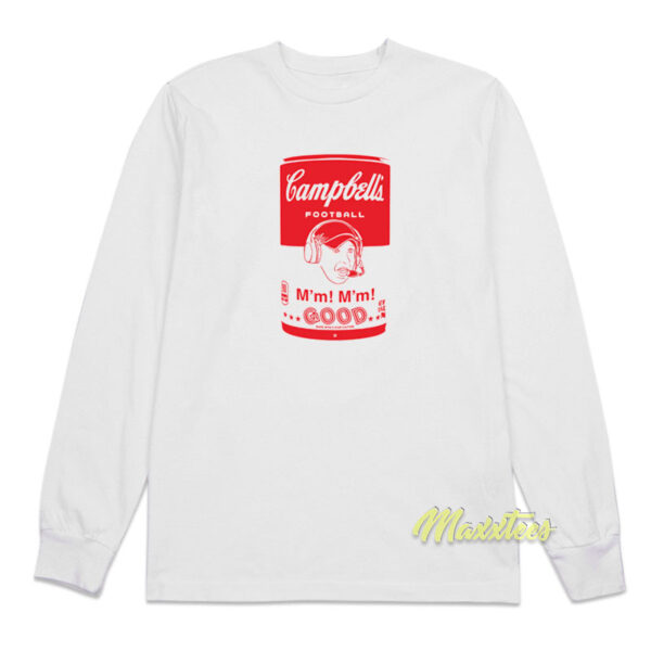 Campbell's Football Soup Long Sleeve Shirt