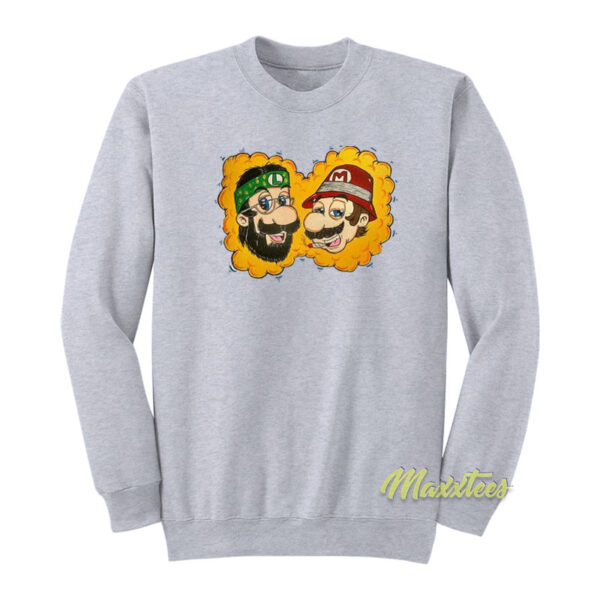 Cheech and Chong Mario Bros Sweatshirt
