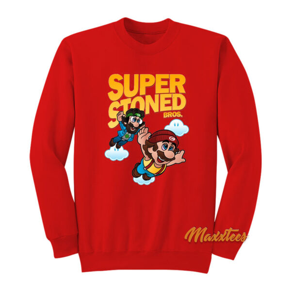 Cheech and Chong Super Stoned Sweatshirt