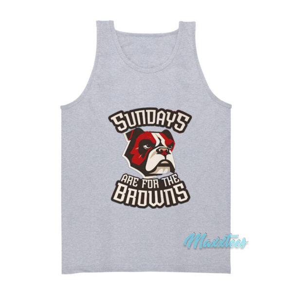 Sundays Are For The Dawgs Tank Top