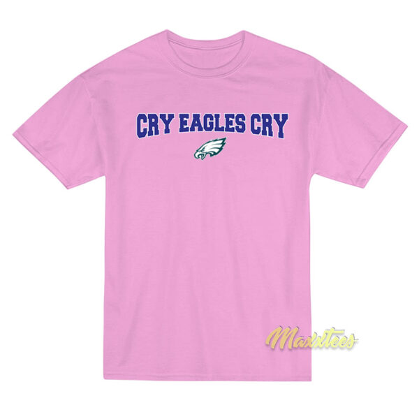 Cry Eagles Cry Philadelphia T-Shirt