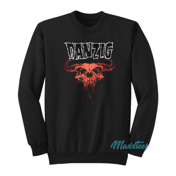 Danzig Red Skull Sweatshirt