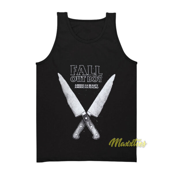 Fall Out Boy Knives Tank Top