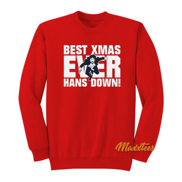 Hans Down Die Hard Christmas Sweatshirt