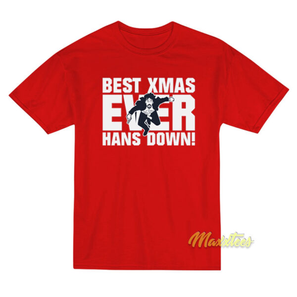 Hans Down Die Hard Christmas T-Shirt
