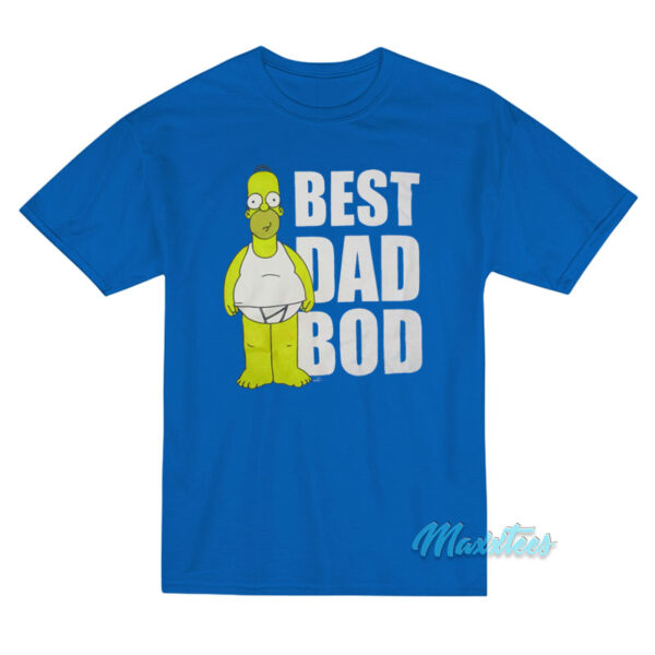 Homer The Simpsons Best Dad Bod T-Shirt