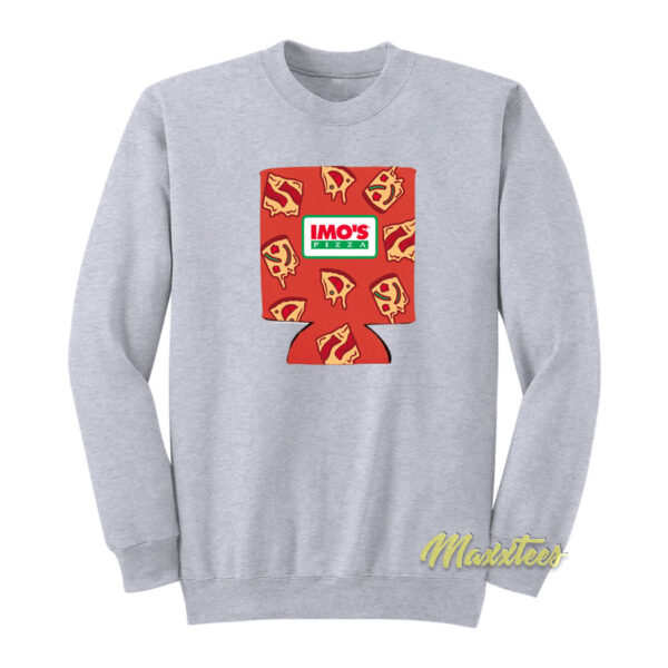 Imo's Pizza Squares Can Hugger Sweatshirt