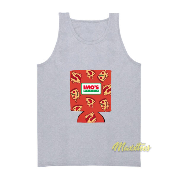 Imo's Pizza Squares Can Hugger Tank Top