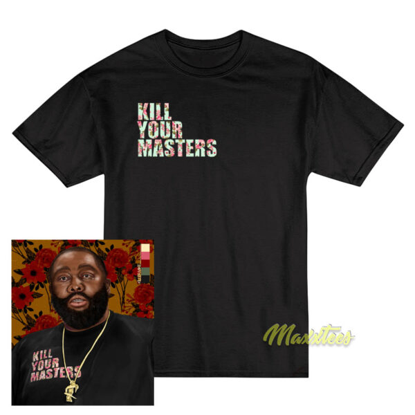 Killer Mike Kill Your Masters Floral T-Shirt