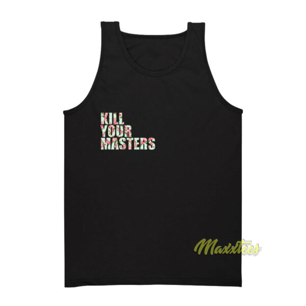 Killer Mike Kill Your Masters Floral Tank Top