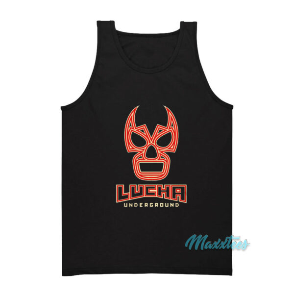 Lucha Underground Mask Logo Tank Top
