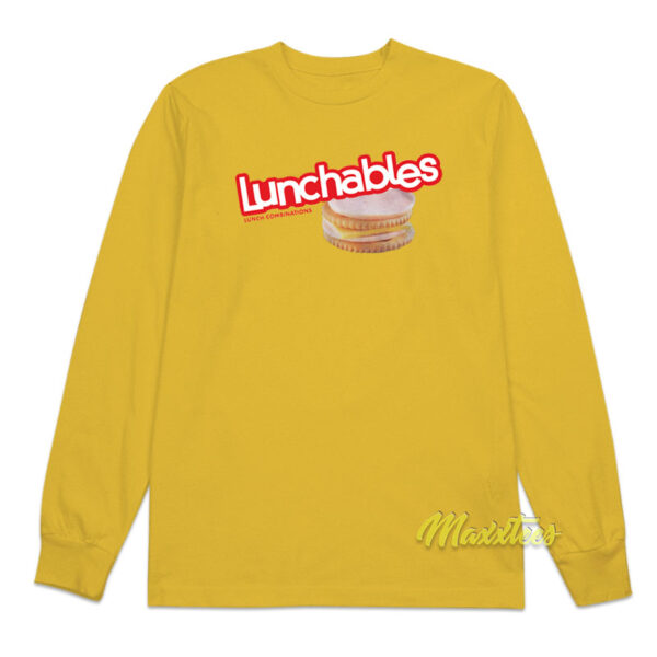 Lunchables Lunch Combinations Long Sleeve Shirt