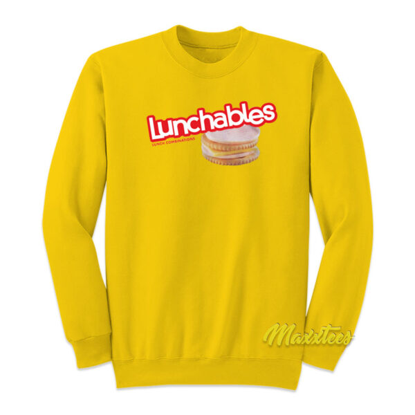 Lunchables Lunch Combinations Sweatshirt