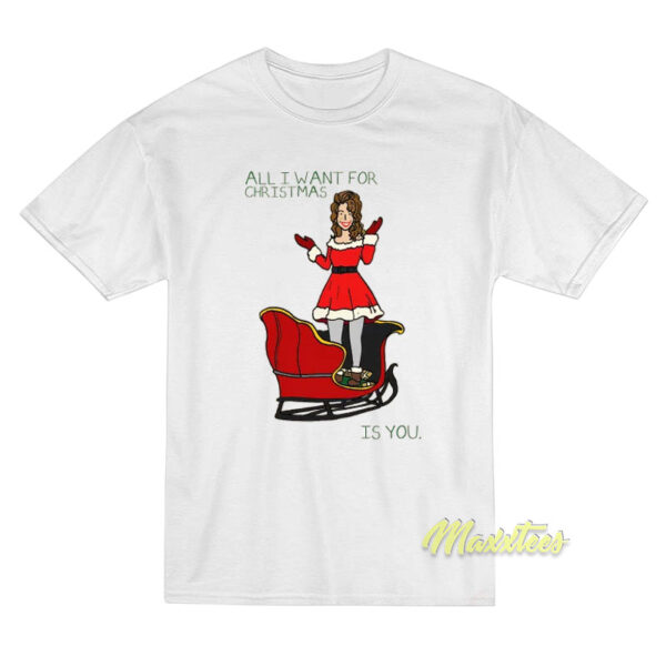 Mariah Carey All I Want for Christmas is You T-Shirt