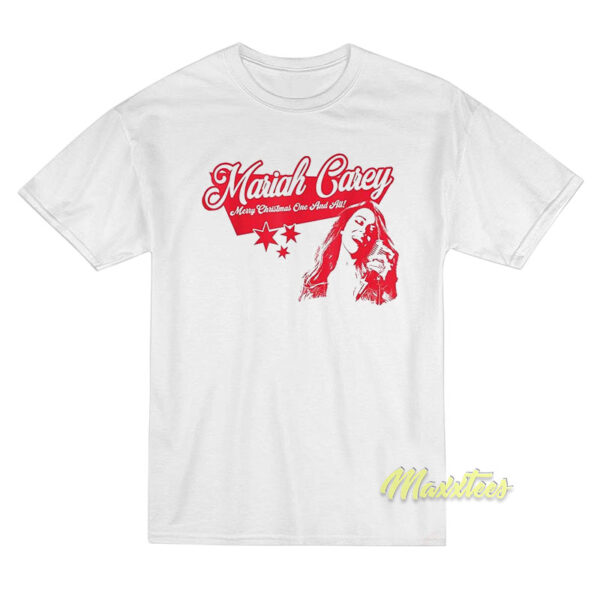 Mariah Carey Merry Christmas One and All T-Shirt