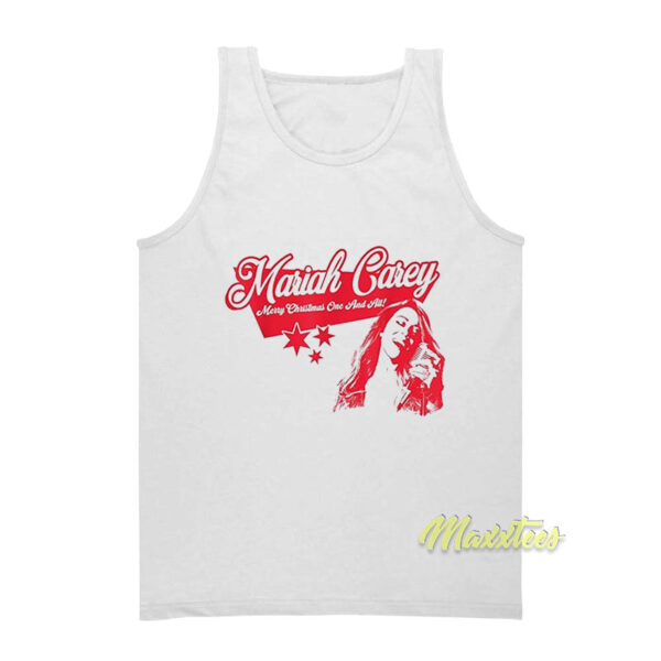 Mariah Carey Merry Christmas One and All Tank Top