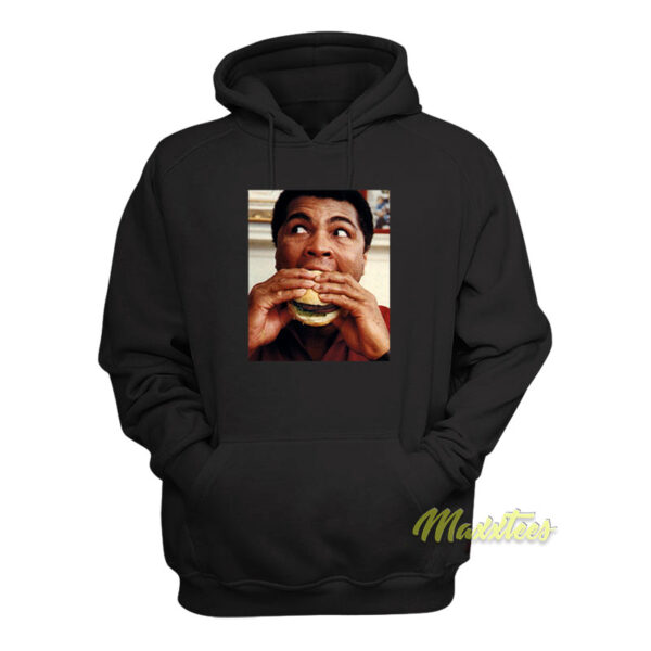 Muhammad Ali Burger Hoodie