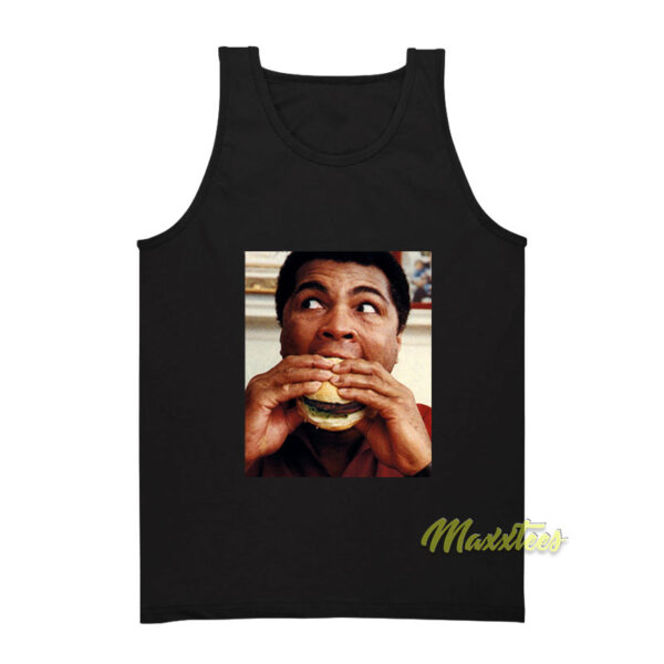 Muhammad Ali Burger Tank Top