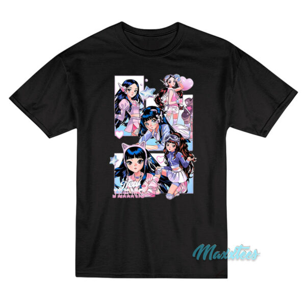 NewJeans Anime Get Up Album Cover T-Shirt