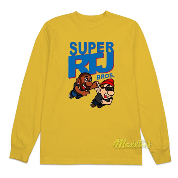 RTJ Run The Jewels Mario Bros Long Sleeve Shirt