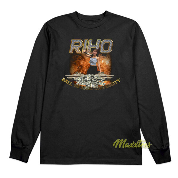Riho Ball So Hard University Long Sleeve Shirt