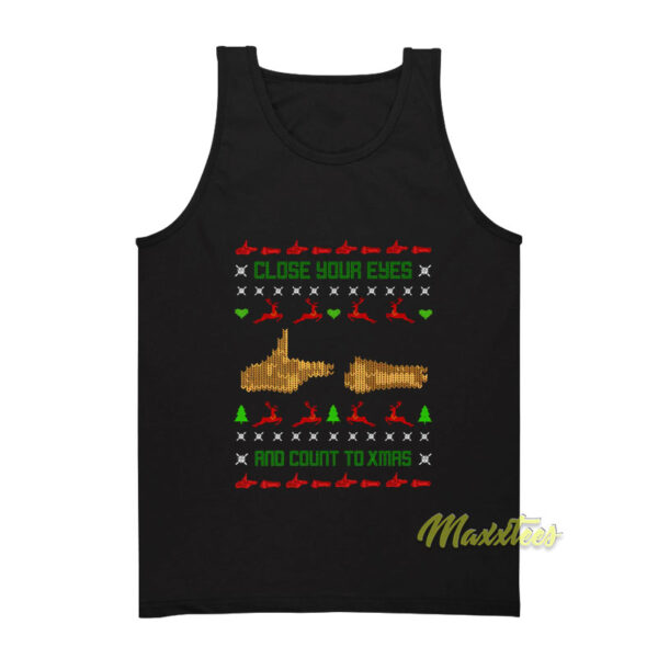 Run The Jewels Close Your Eyes Christmas Tank Top