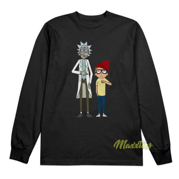 Run The Jewels Rick and Morty Long Sleeve Shirt