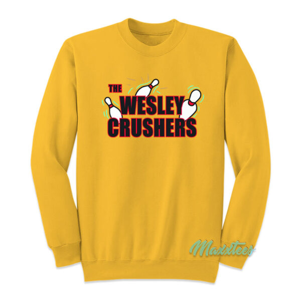 Sheldon The Wesley Crushers Bowling Sweatshirt