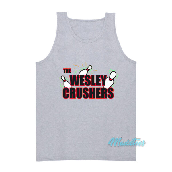 Sheldon The Wesley Crushers Bowling Tank Top