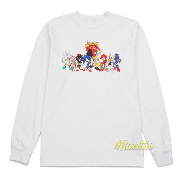 Sonic Hedgehog and Friends Long Sleeve Shirt