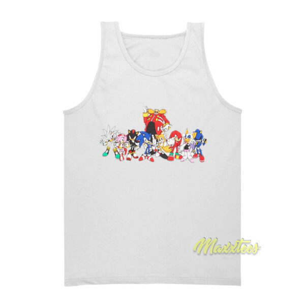 Sonic Hedgehog and Friends Tank Top