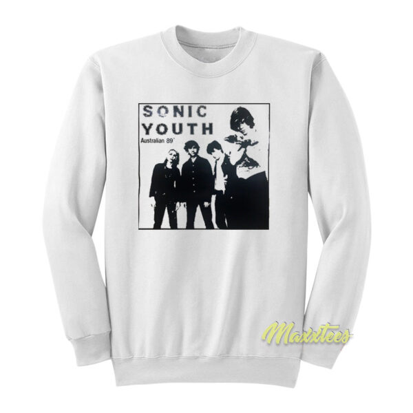 Sonic Youth Australian 89 Sweatshirt