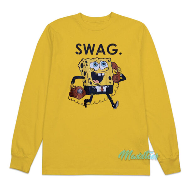 SpongeBob Swag Telephone Long Sleeve Shirt